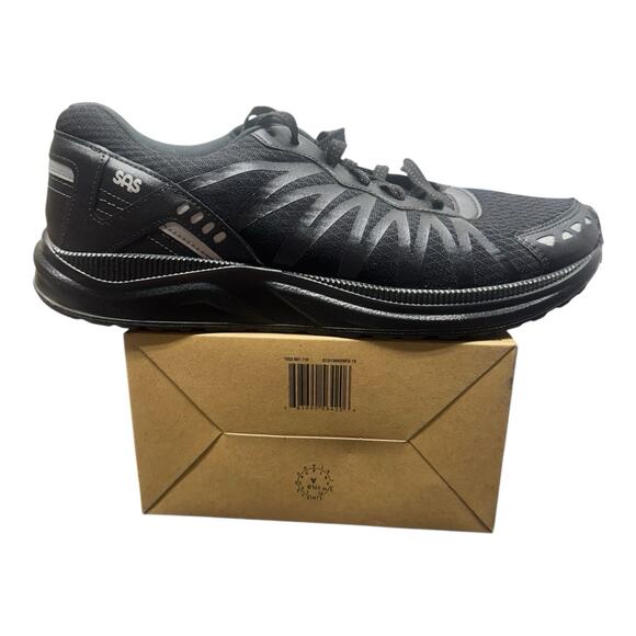 SAS Mission One Black Lace Up Athletic Shoes Vibram Soles Men's 10.5 D USA - Picture 6 of 11